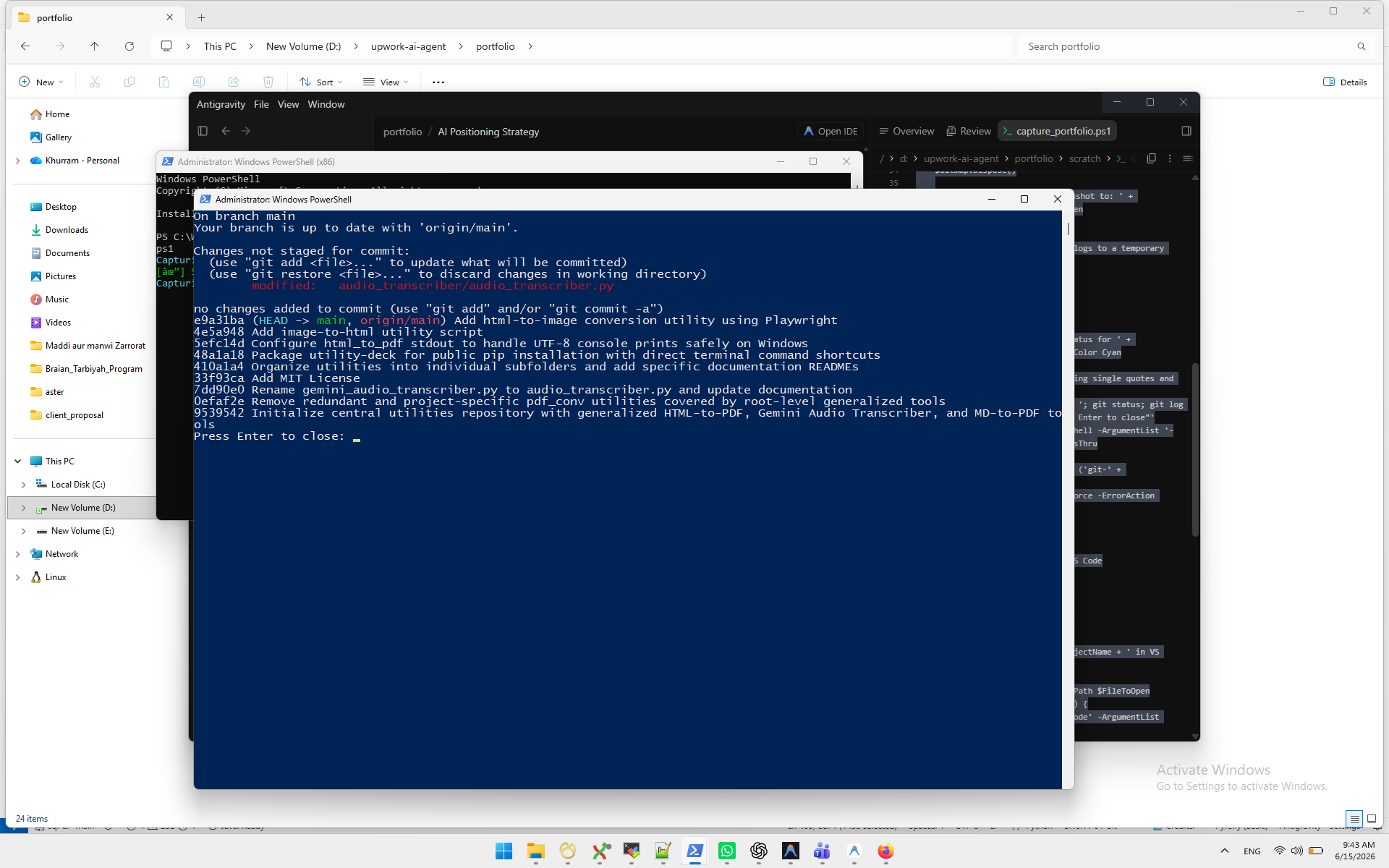 Utility Deck CLI Toolkit