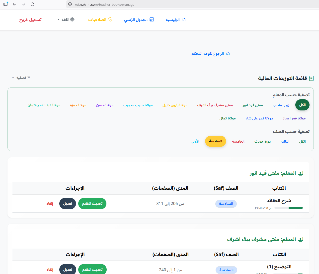 KUI Management System